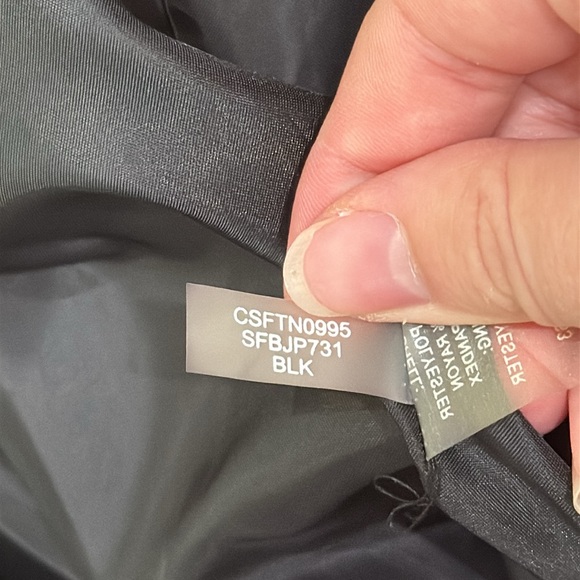 Calvin Klein Blazer/Jacket Black Open Front
Cascade Ruffle Front 3/4 Sleeve 6 - Picture 10 of 11